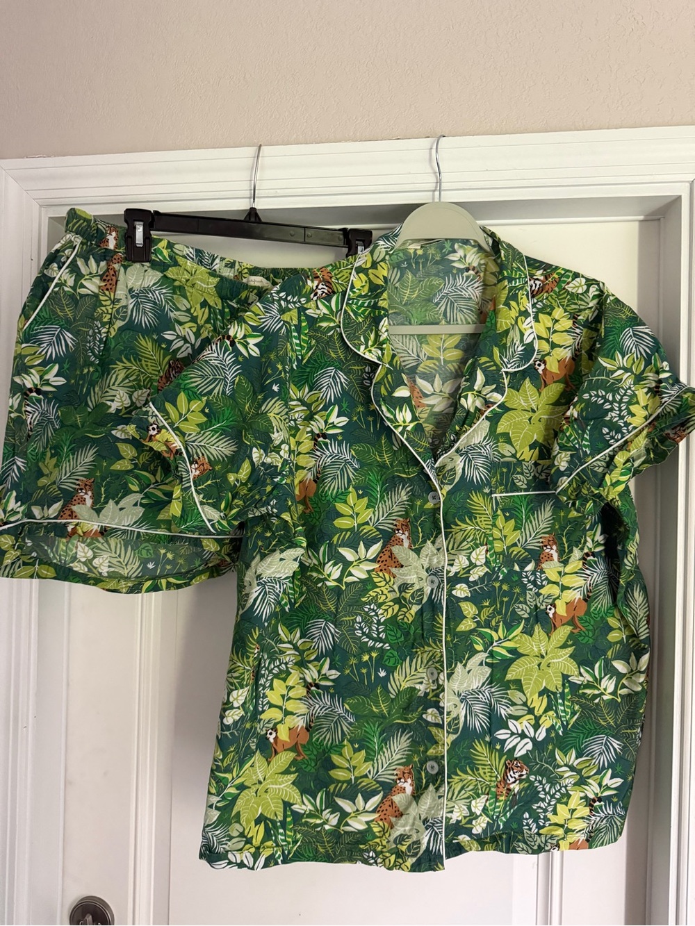 Printfresh Set BOTH SIZE 1X Short Sleeve Top and Shorts Bottom